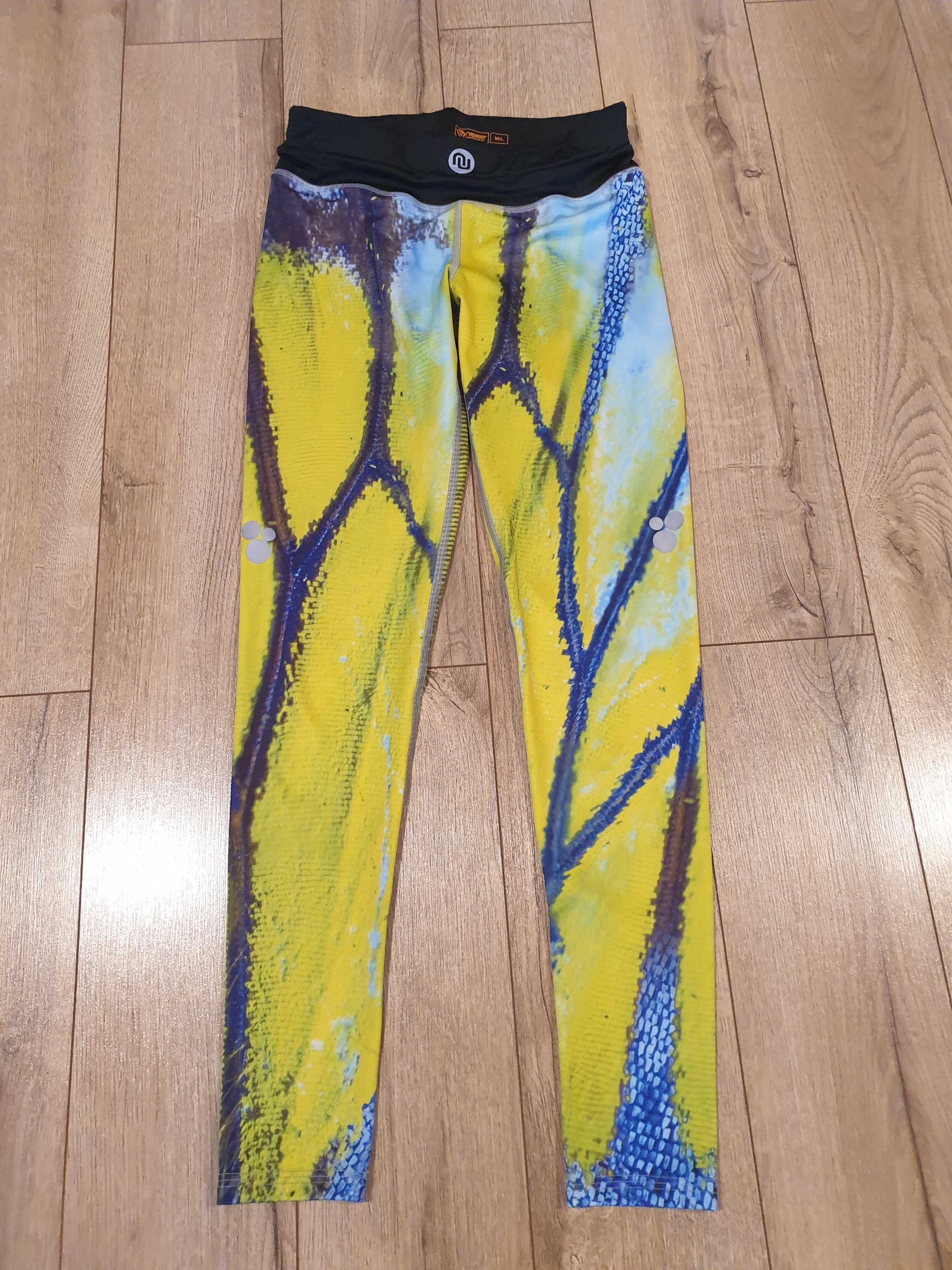 Legginsy Nessi M/L Yellow Butterfly