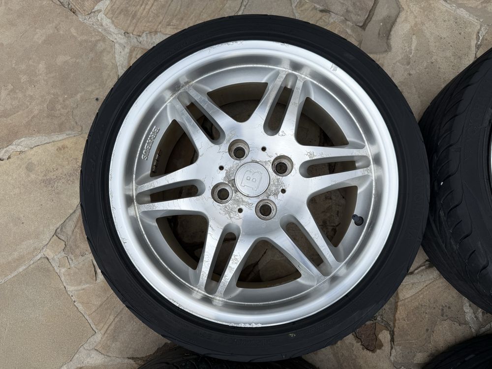Разноширокие диски Brabus Monoblock R17 smart