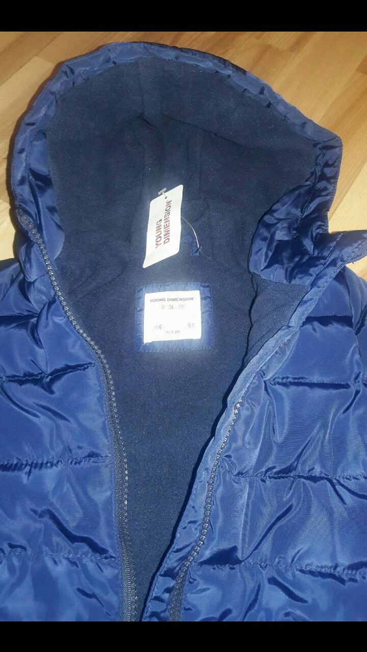 Куртка пальто для девочки на флисе Primark 98, 104