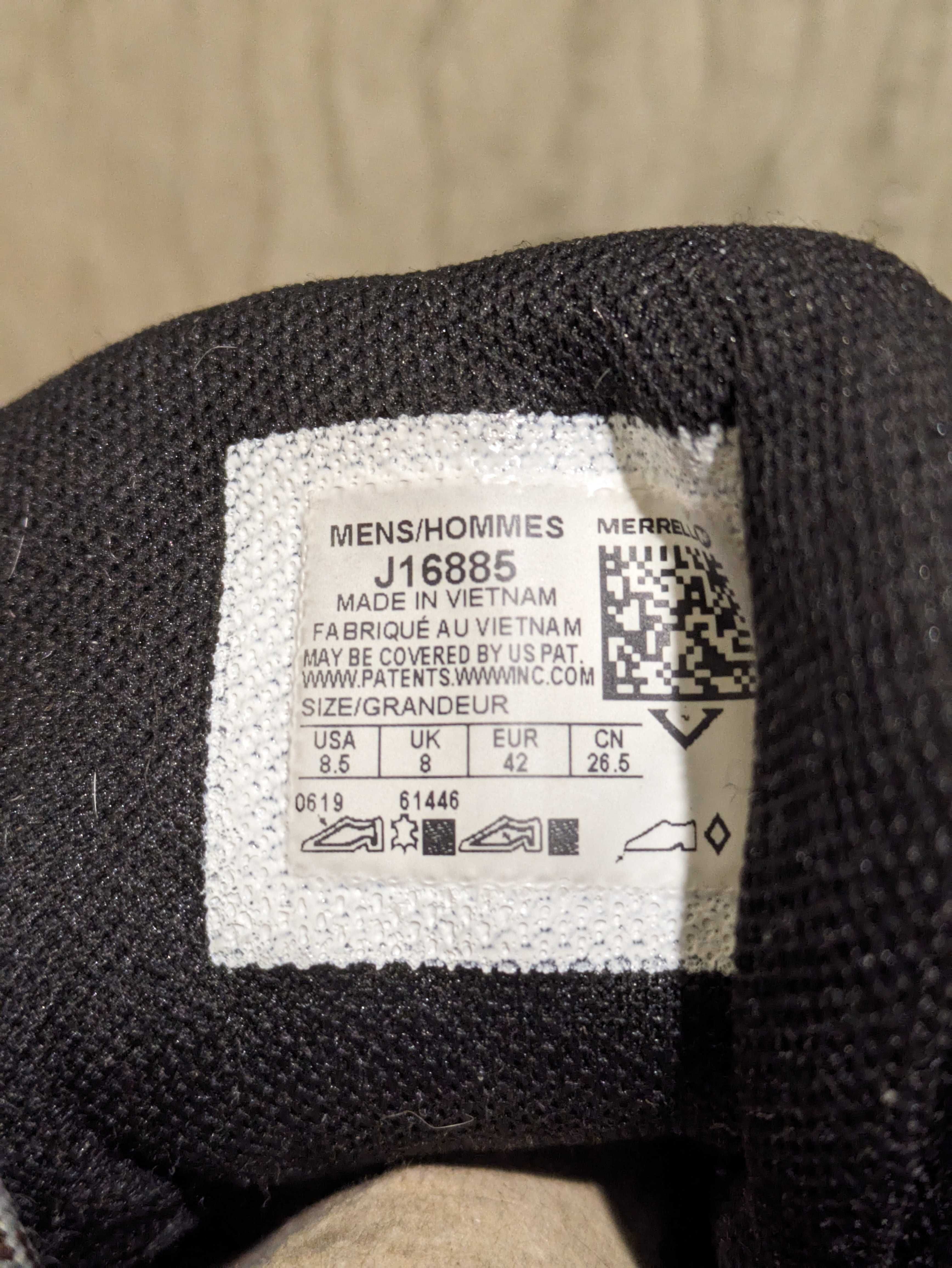 Merrell Zion Mid GTX трекінгові черевики розмір 41-41,5 ідеальний стан