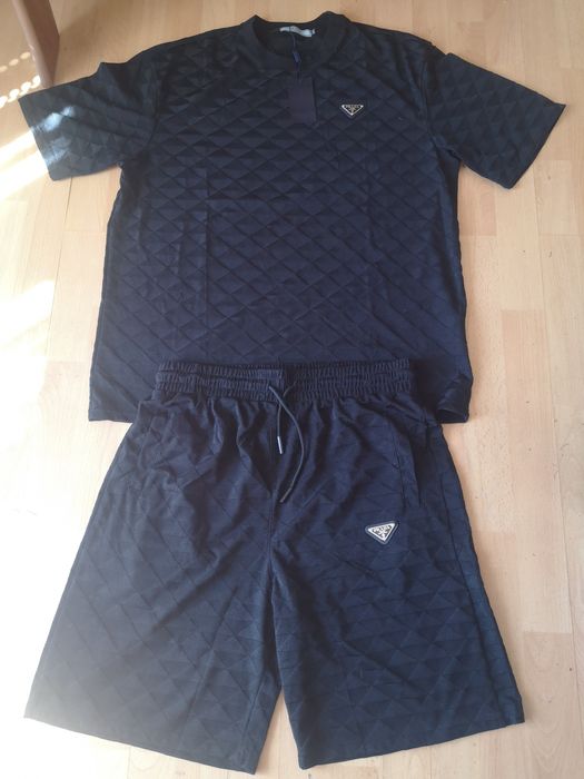 Komplet męski czarny