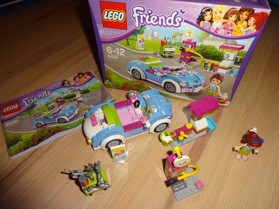 LEGO Friends 41091 kabriolet Mii klocki UNIKAT 6-12