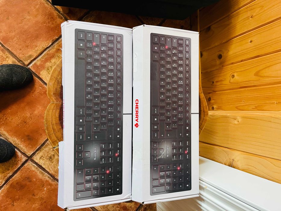 Klawiatura przewodowa  CHERRY KC 6000 Slim - układ DE 3 szt.