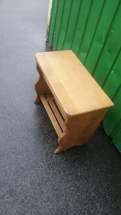 Підставка для взуття з натурального дерева