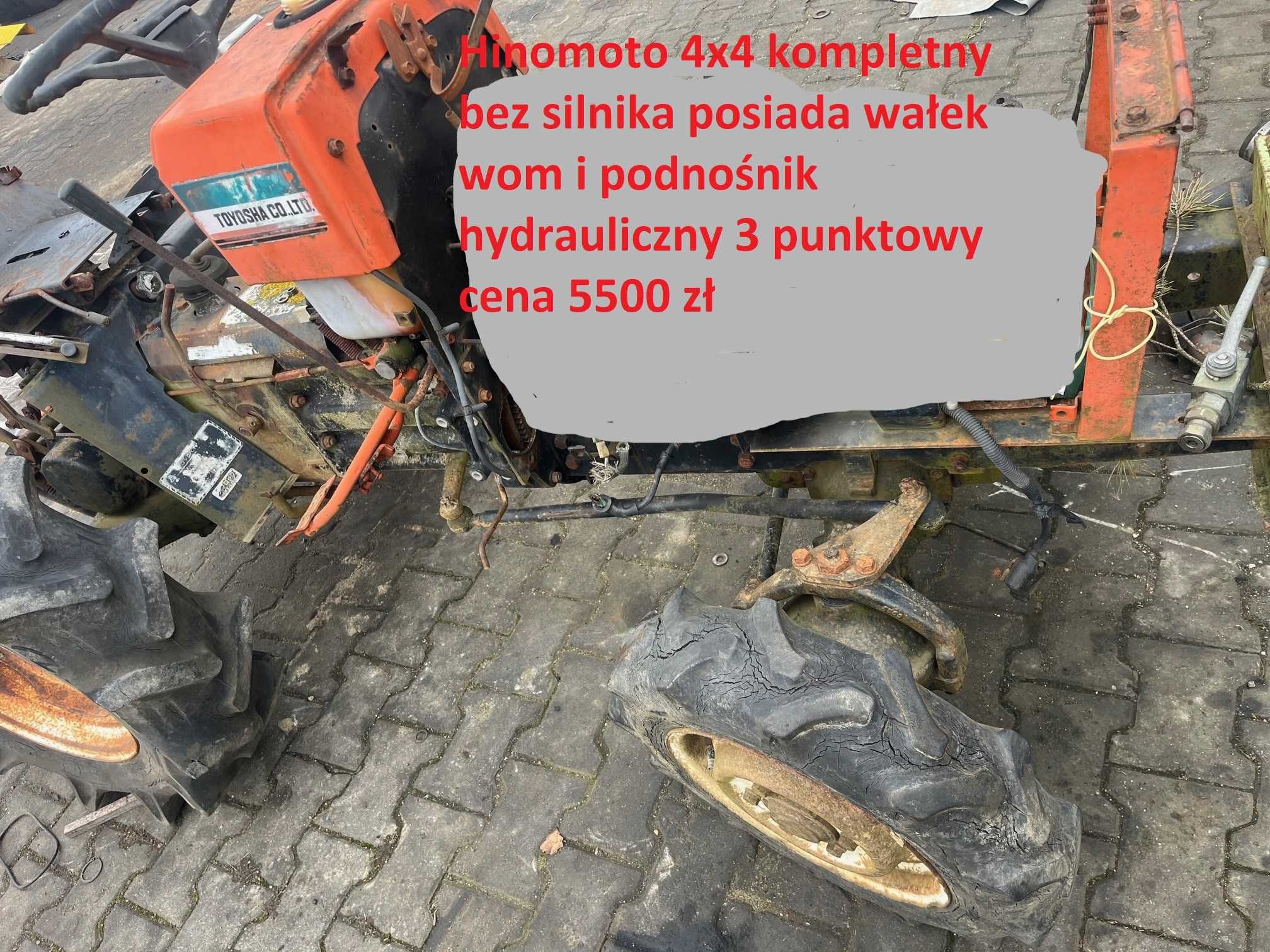 Minitraktorek Bertolini 4x4 made italy