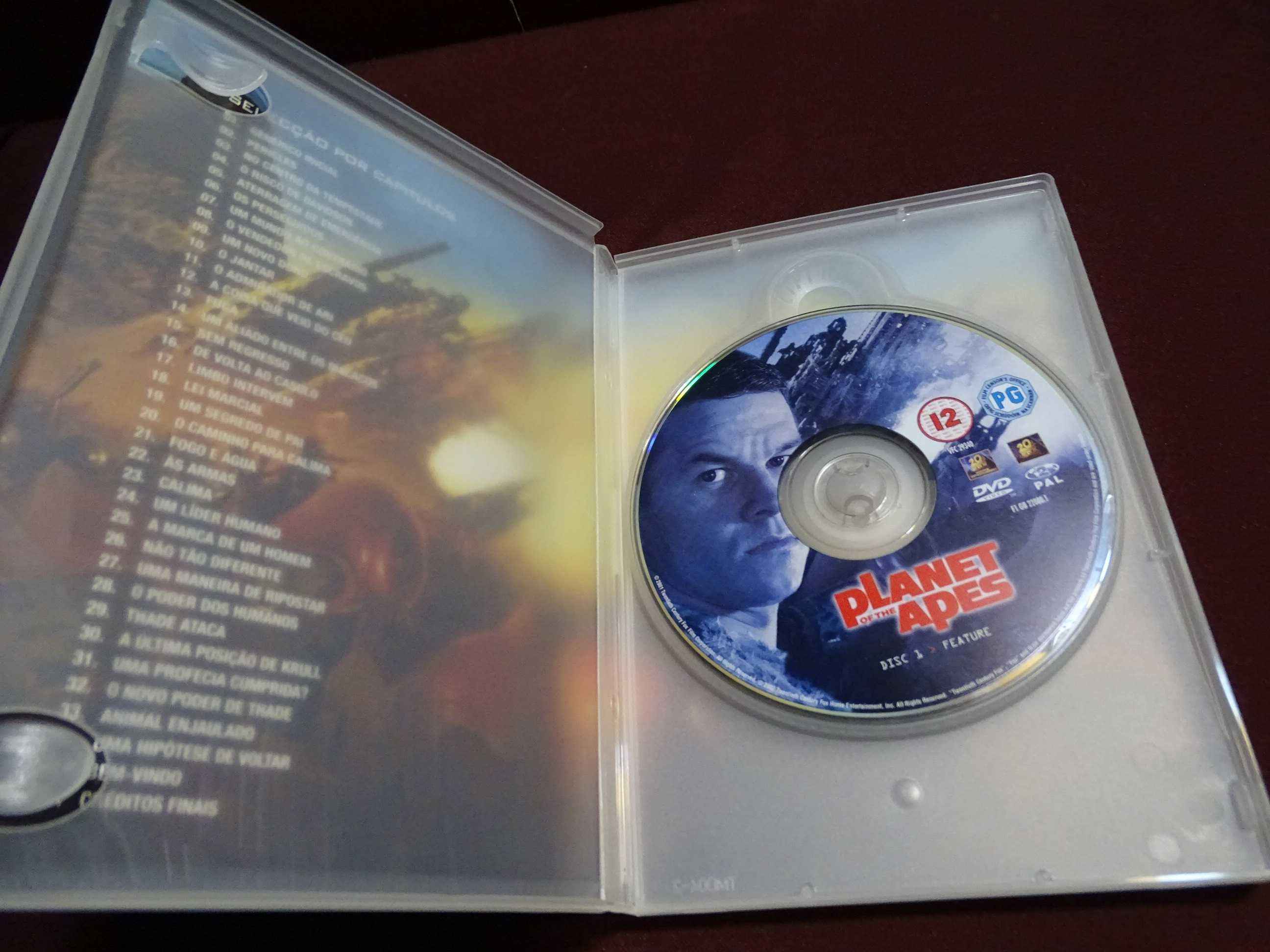DVD-Planeta dos macacos-Tim Burton-Edição 2 discos
