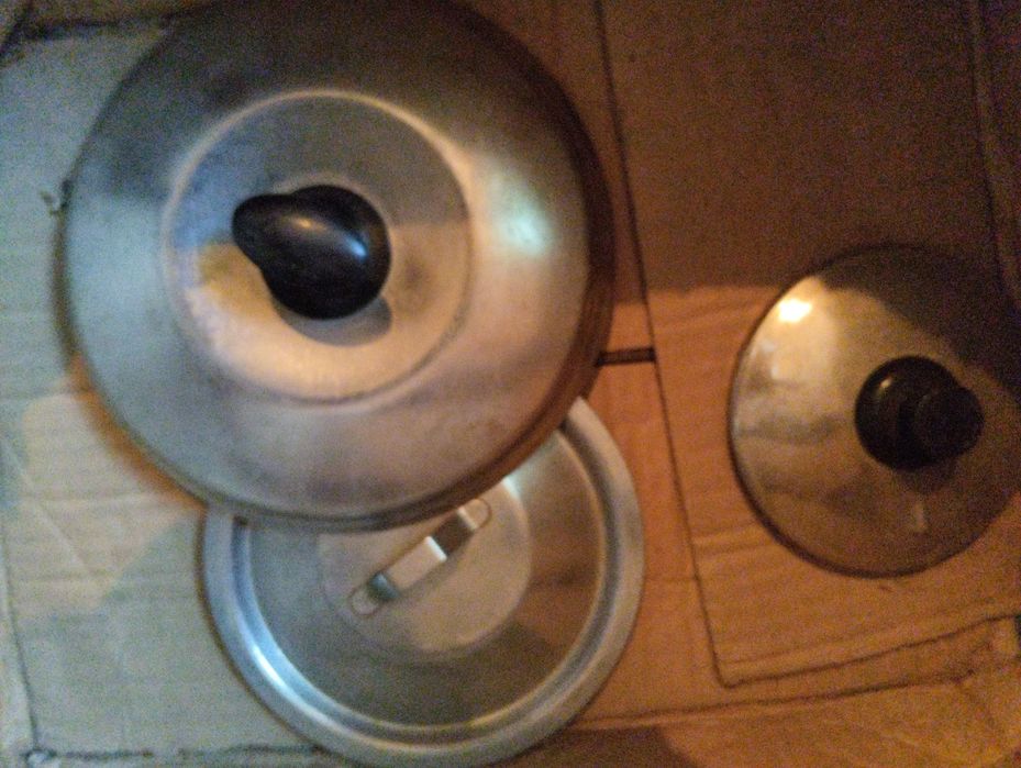 Кришки для каструлі нержавійка скло та інші