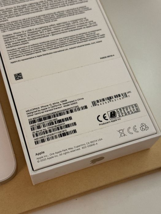 iPhone 12 128GB biały