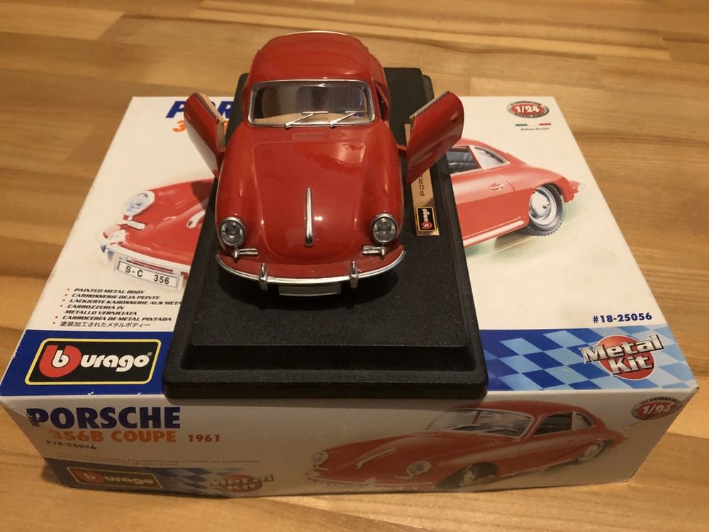 Model Bburago Porsche 356 i Ferrari 599 GTB Maisto