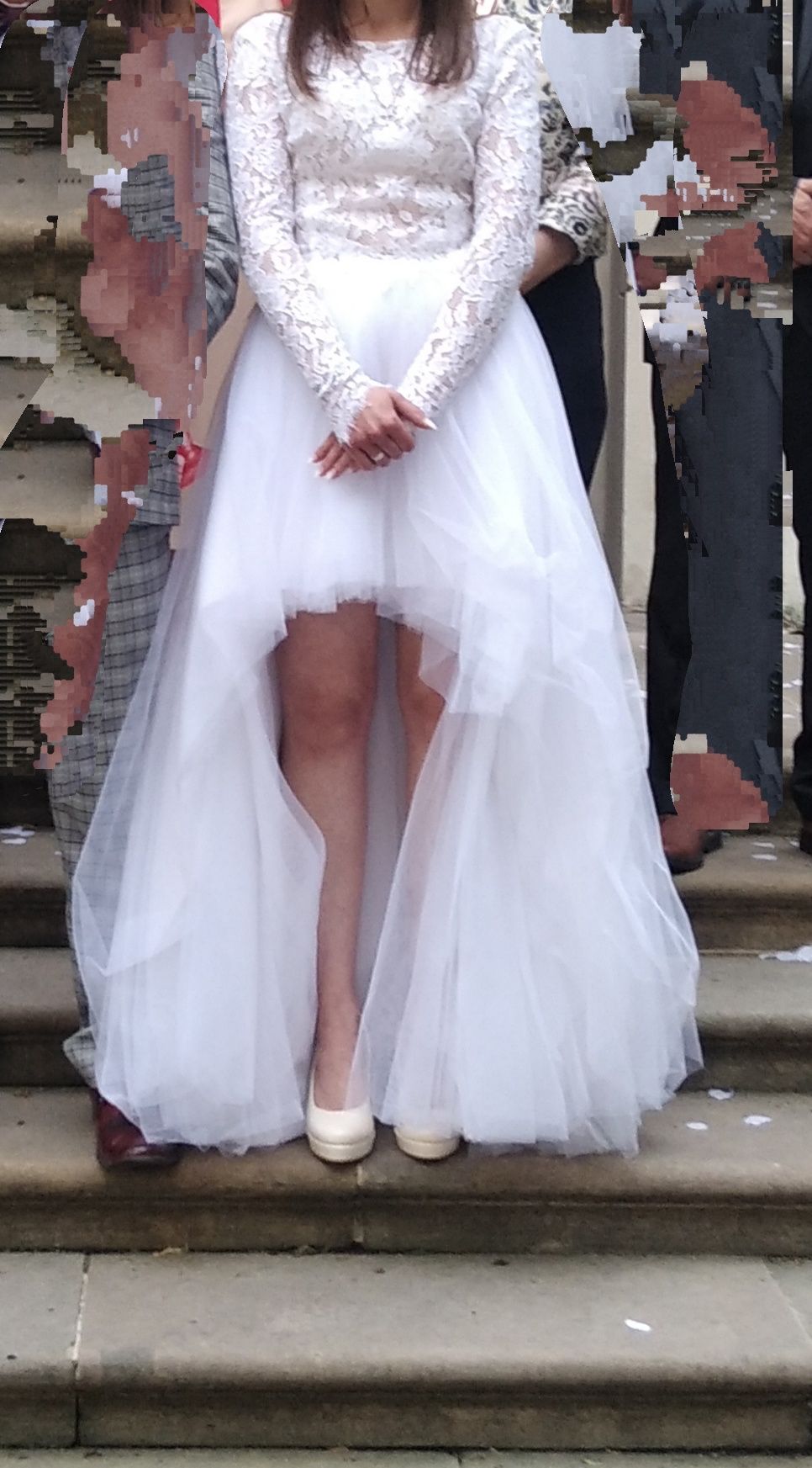Dwuczęściowa suknia ślubna 34