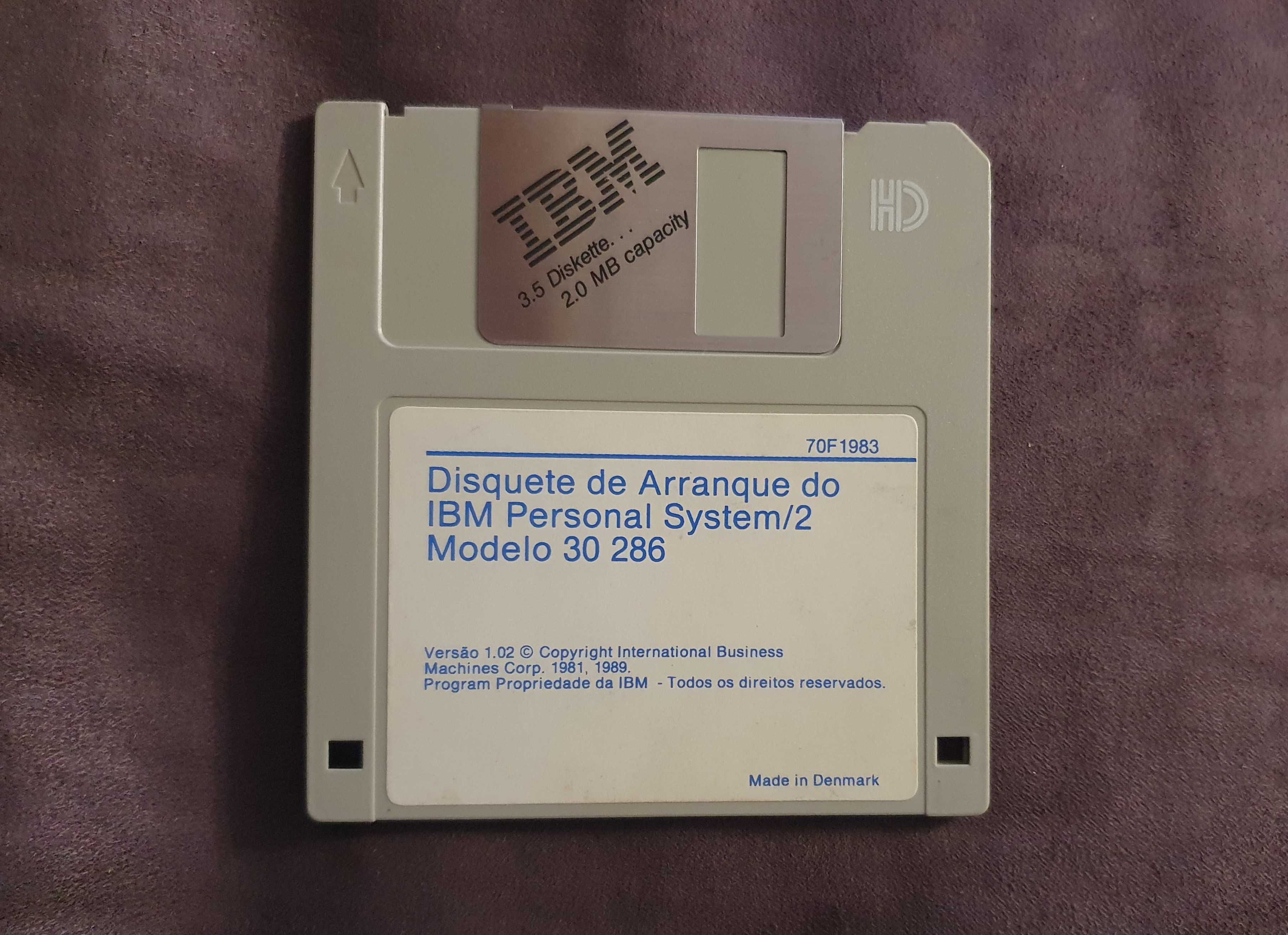 Software original para PC, em Disquete e CD - vintage