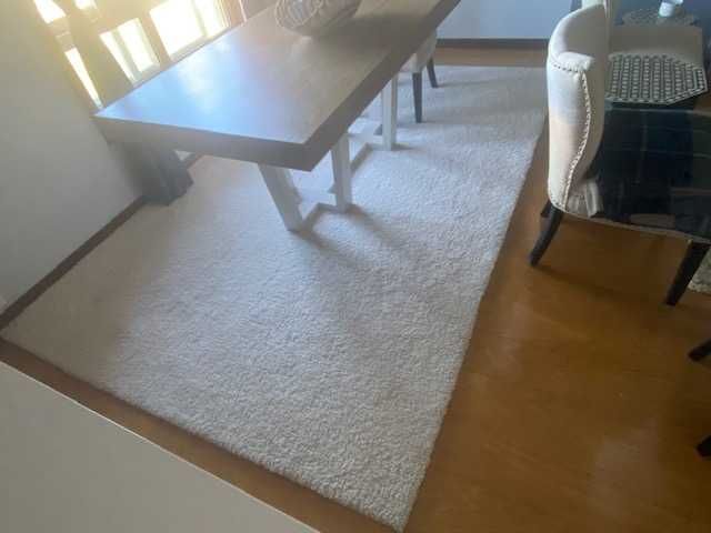 tapete creme grande 310cm x 200cm / large cream carpet 310cm x 200cm