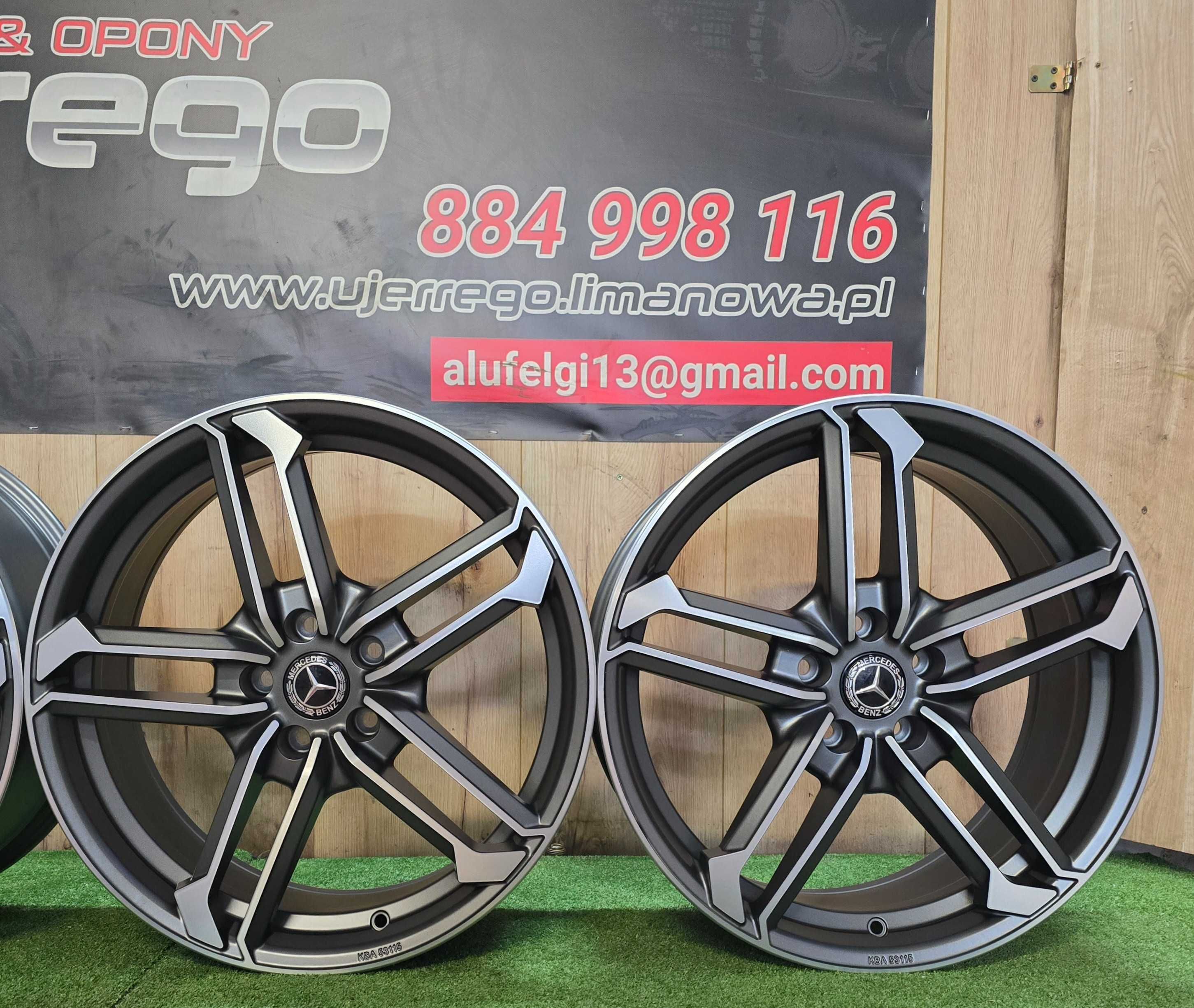 NOWE ALUFELGI MERCEDES 19x5x112-cla,cle,eqa,eqb,eqe,gla,kl. A,b,c,e,s