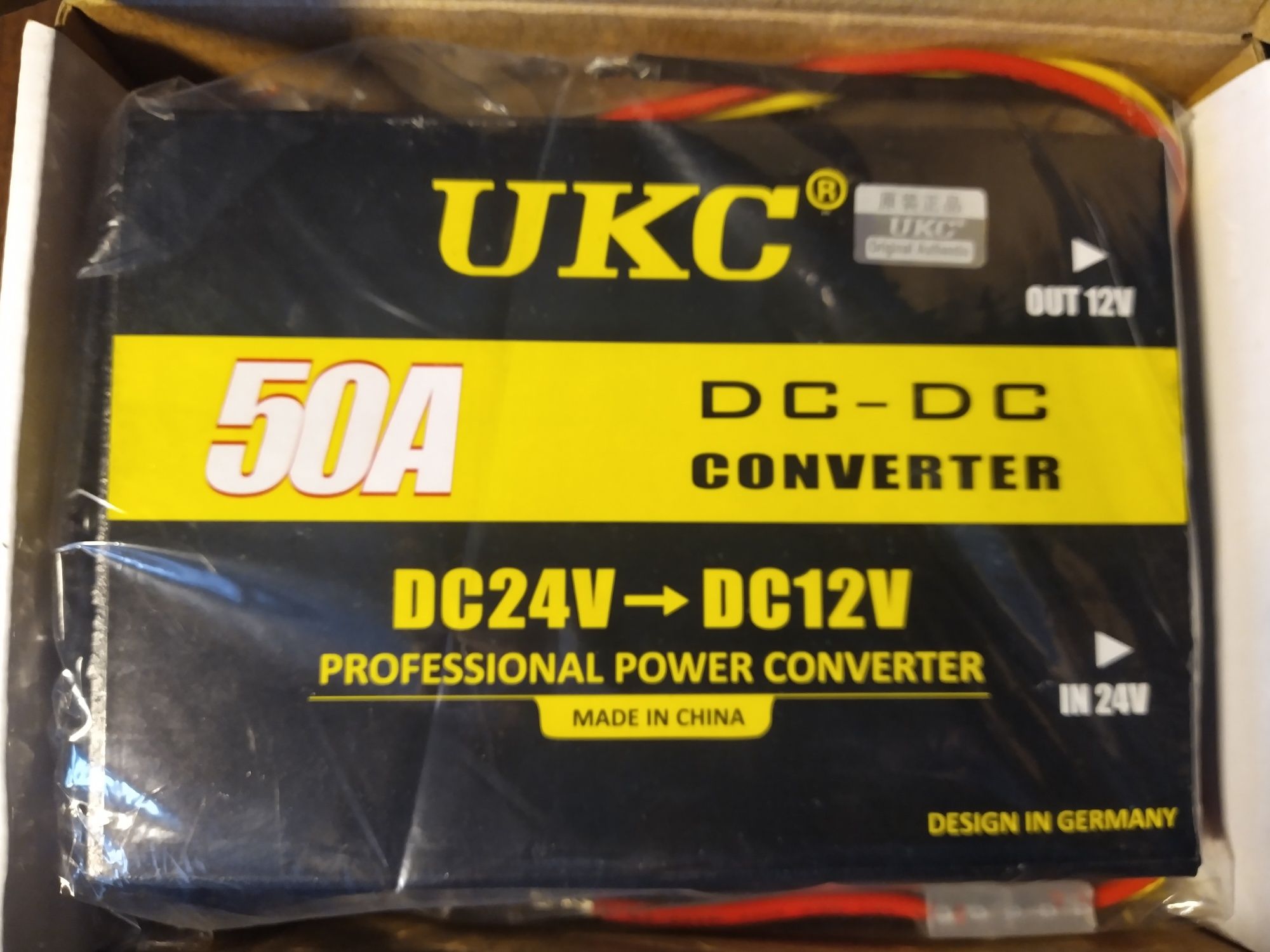 Конвертор UKC 24V->12V 50A
