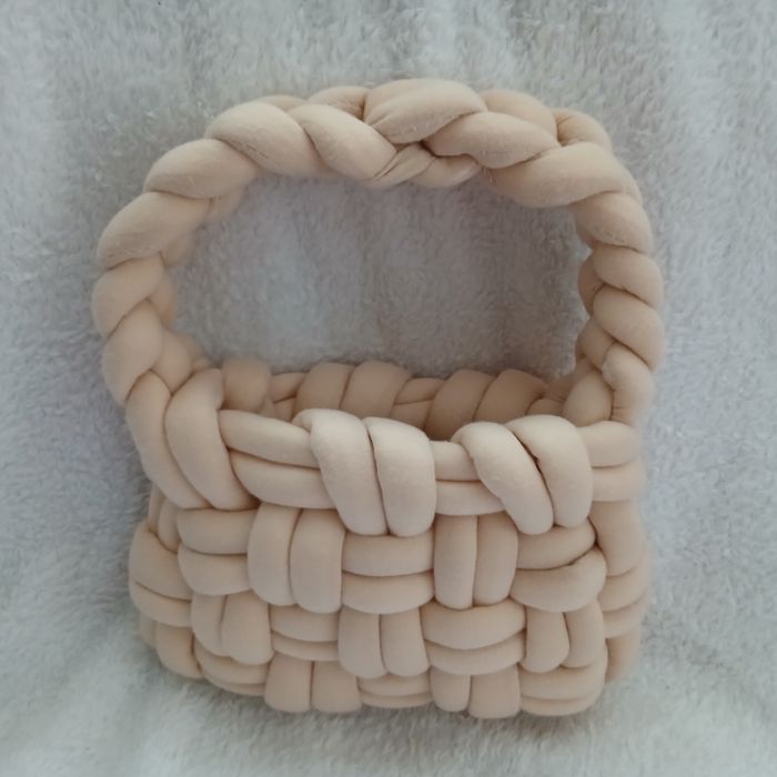 Сумка з товстої пряжі