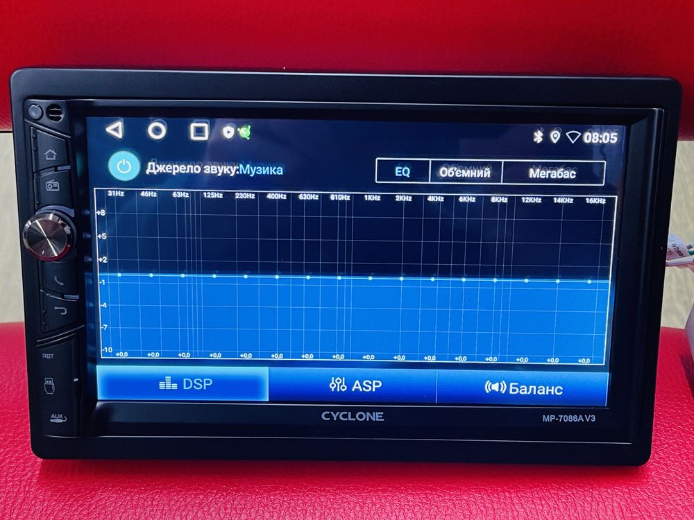 Магнітола Cyclone MP-7086A v3/Android 10/2/32Gb/CARPLAY