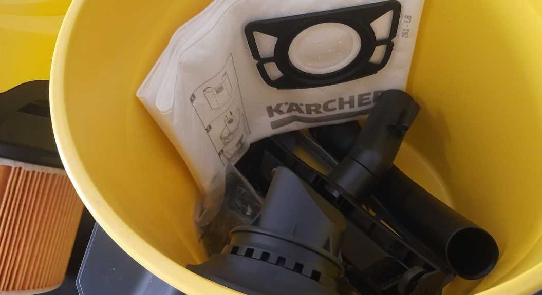 Пылесос хозяйственный karcher wd 3 v мощность 1000вт