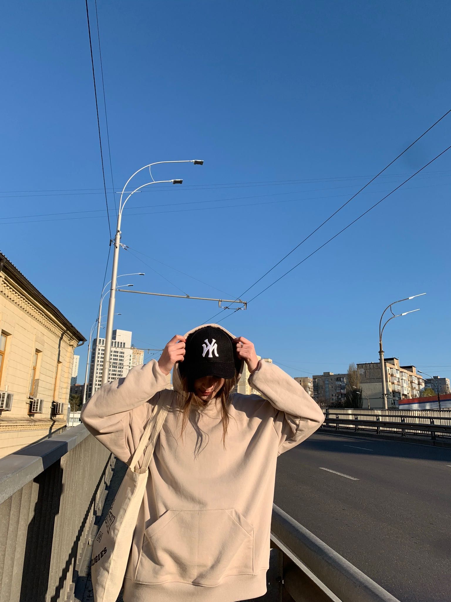 Худі бежеве розмір універсальний/унісекс