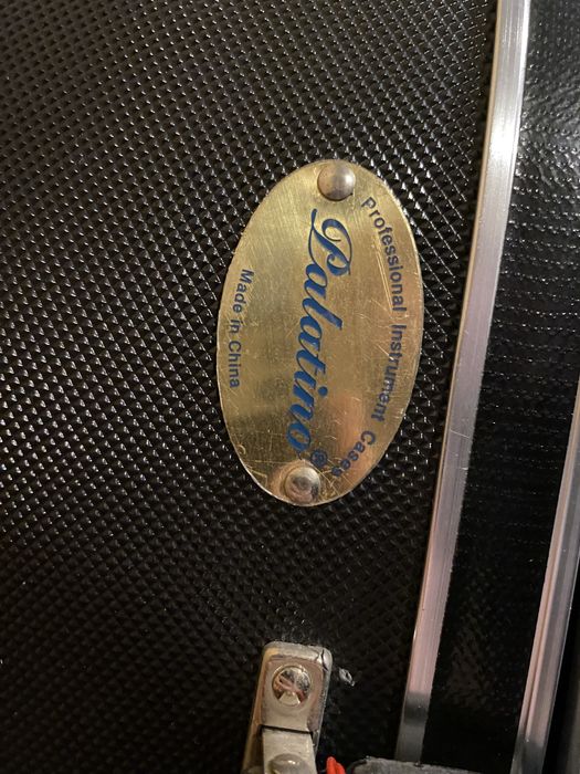 wiolonczela palatino z twardym pokrowcem i smyczkiem