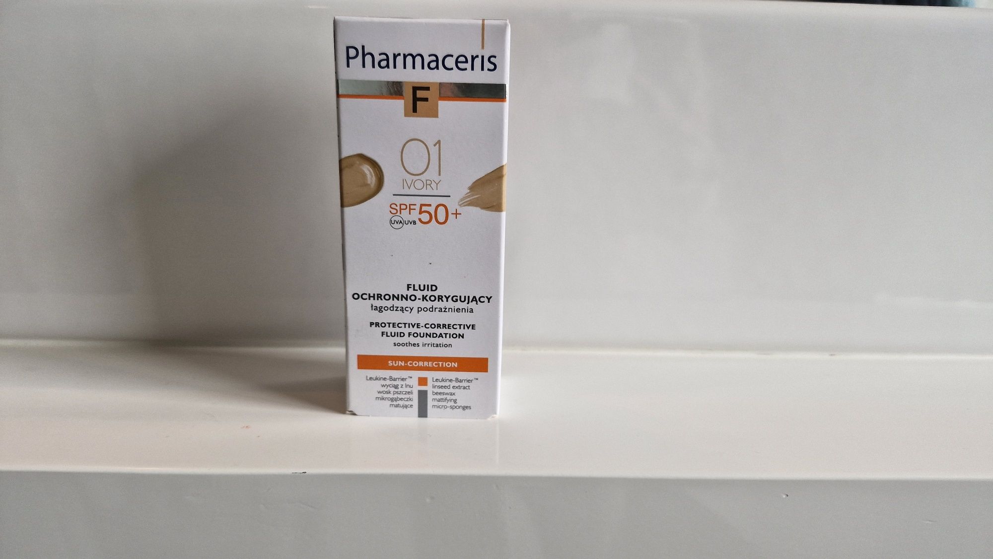 Pharmaceris SPF 50+ podkład fluid 01