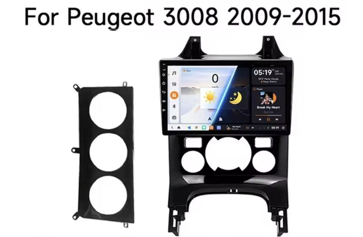‼️ Peugeot 3008 5008 307 ‼️ Android магнітола 8/128 GB, 8 ядер Carplay
