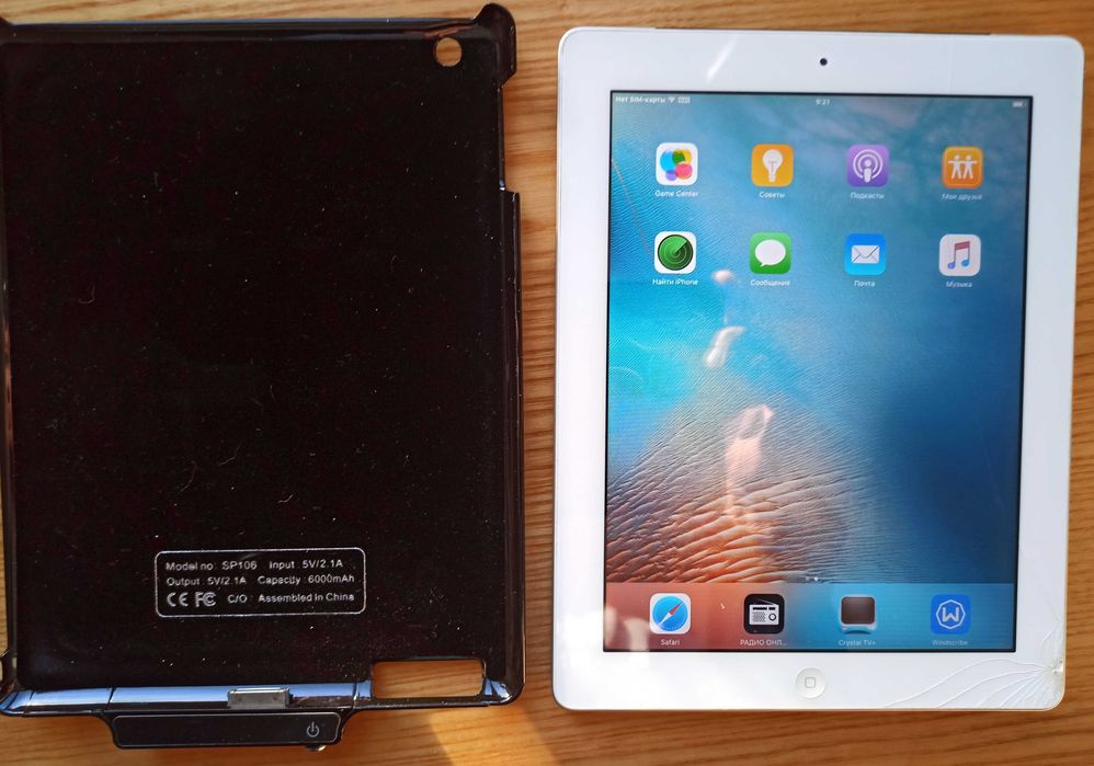 iPad 2.2 c аккумулятором Mipow Juice Cover SP106
