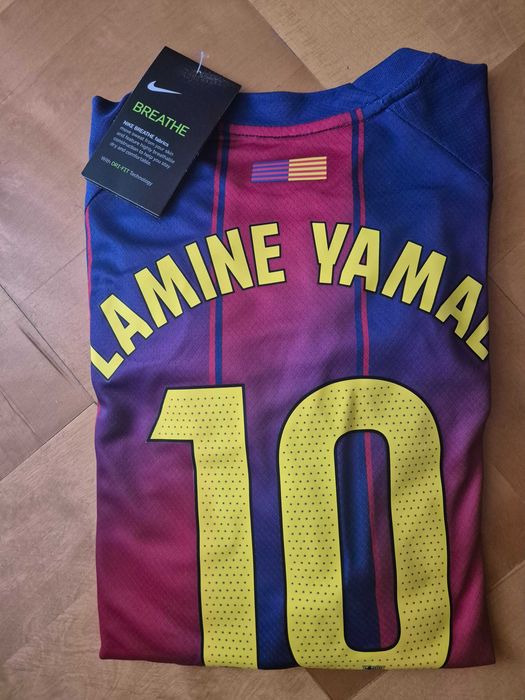 Strój piłkarski Nike FC Barcelona rozm.134 Lamine Yamal