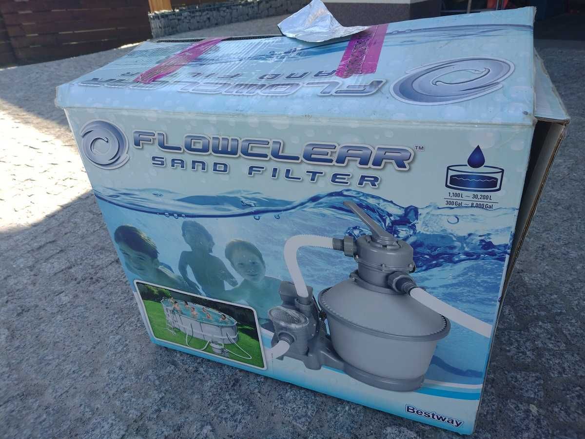 Zestaw basen i pompa piaskowa + pompa filtrowa