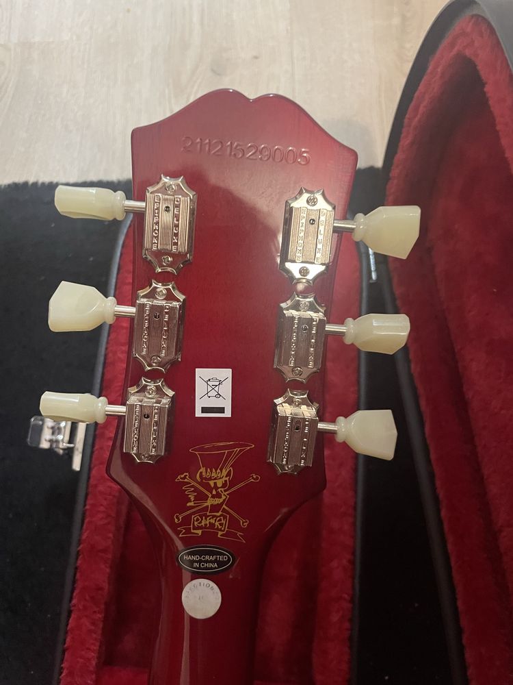 Epiphone Les Paul Slash Vermilion Burst