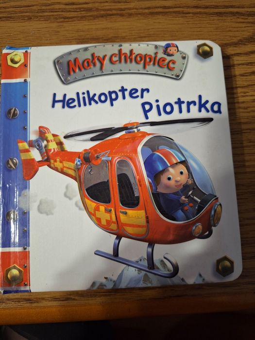 Mały chłopiec helikopter Piotrka