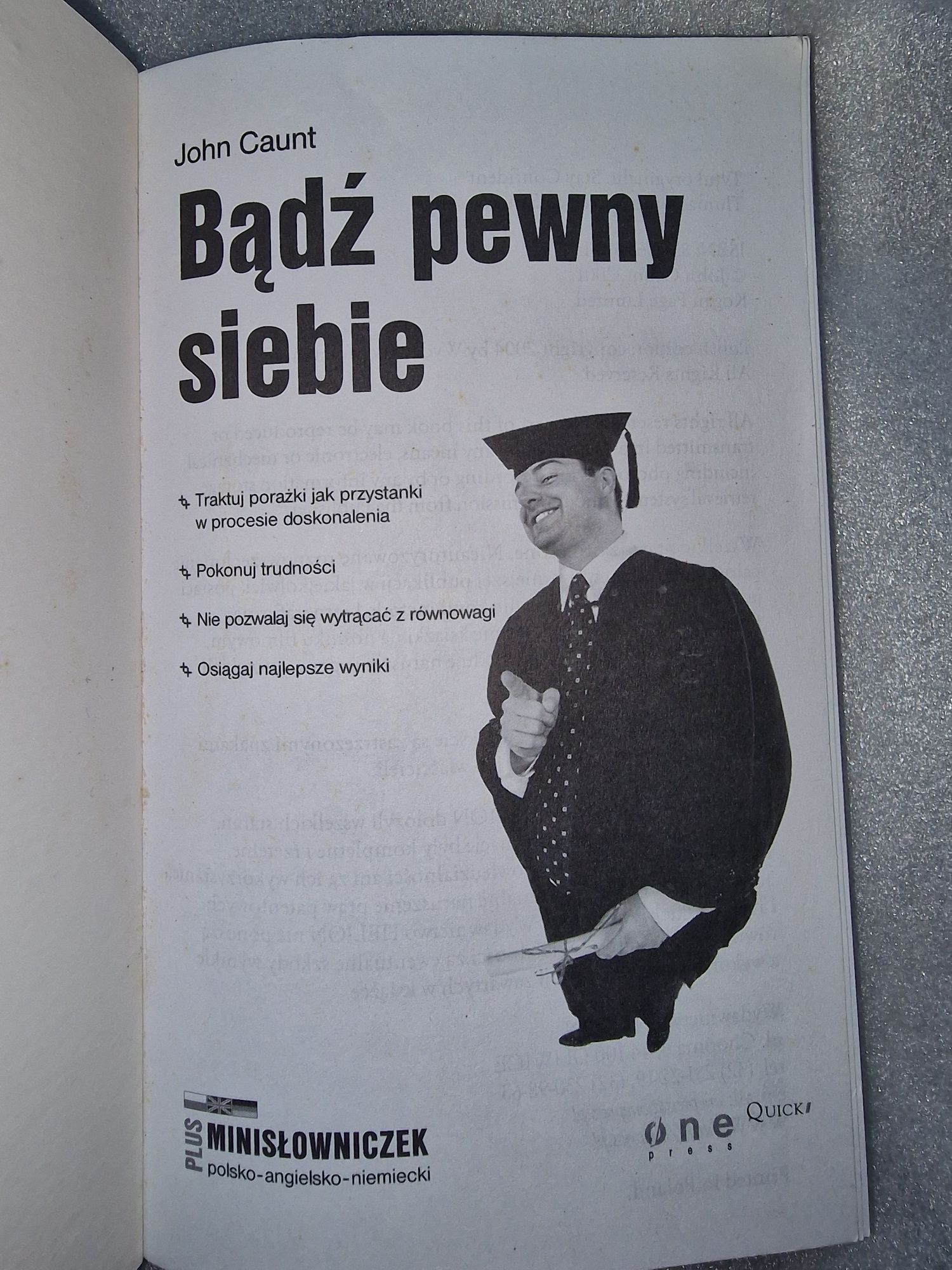 Bądź pewny siebie John Caunt