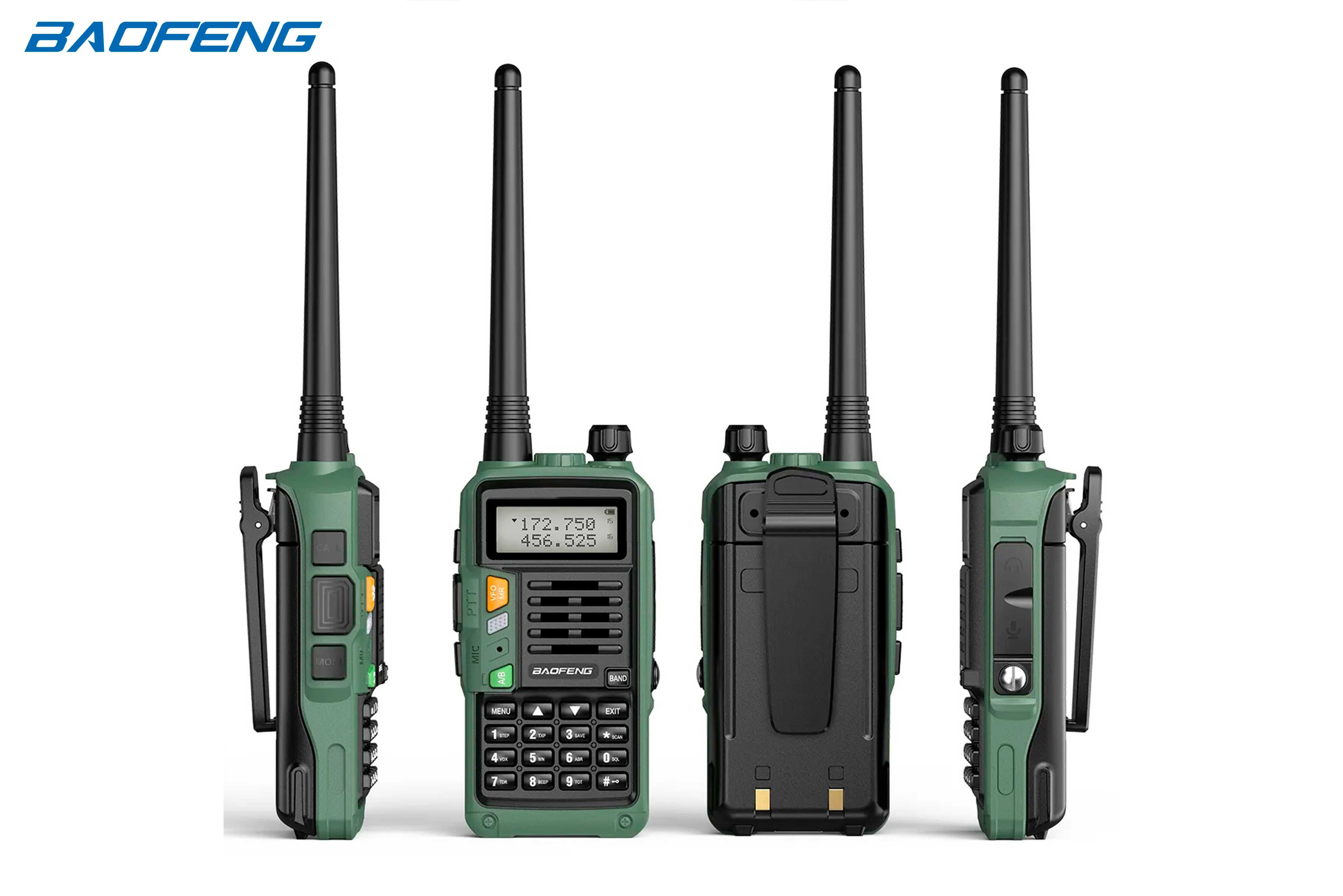Rádio Baofeng UV-S9 Plus 10wats com carregamento USB
