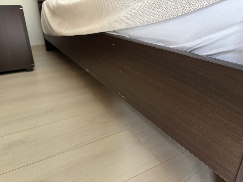 Meble do sypialni łóżko materac rtv stoliczki nocne