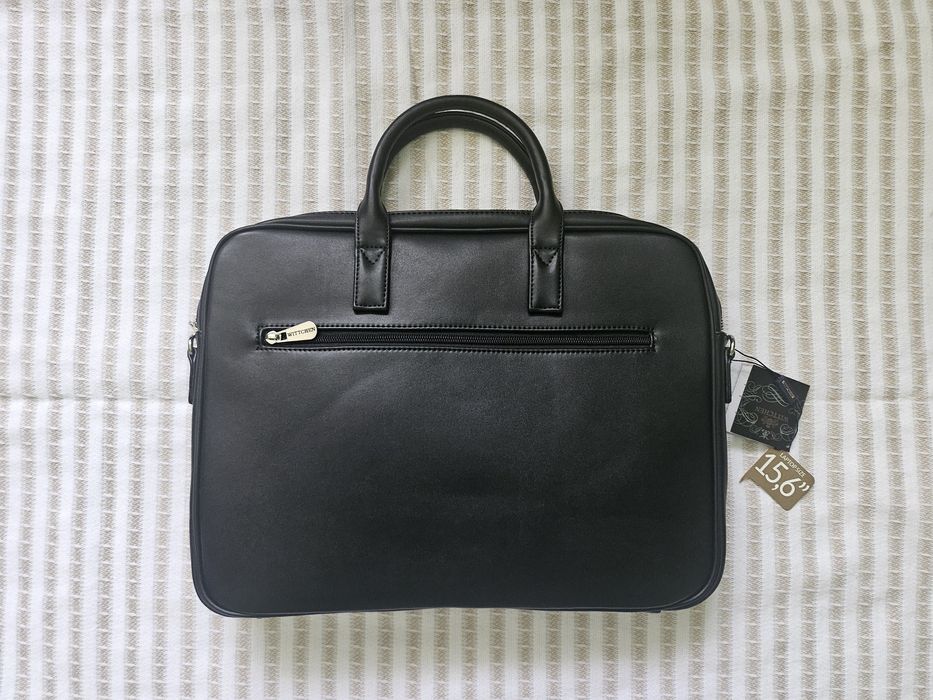 Wittchen torba na laptopa 15,6 cala ze skóry.