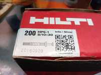 HILTI 5x30 kołki rozporowe wbijane szybki montaż