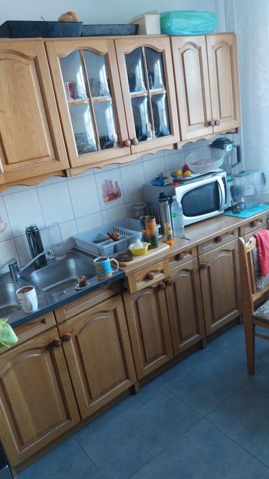 Meble kuchenne, fronty drewniane do odebrania 21.11.2025