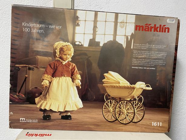 Caixa  Marklin 1611 Doll & Carriage
