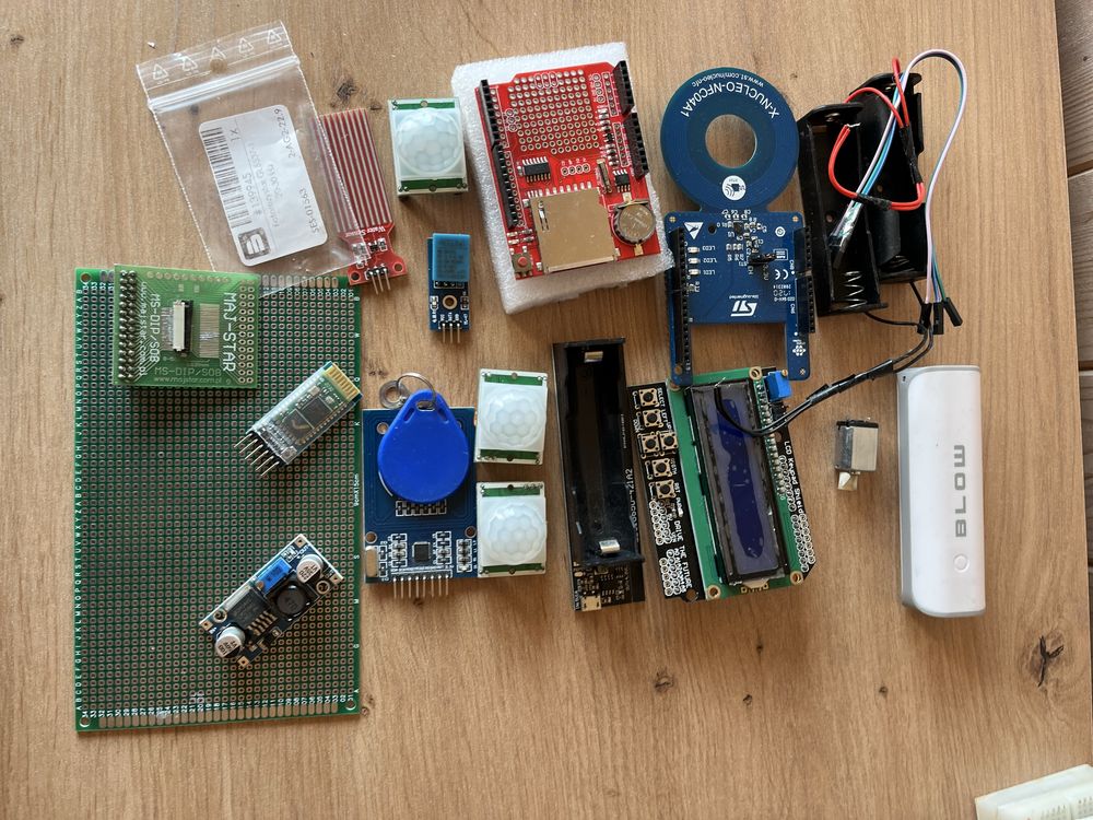 zestaw Arduino + moduły elektroniczne