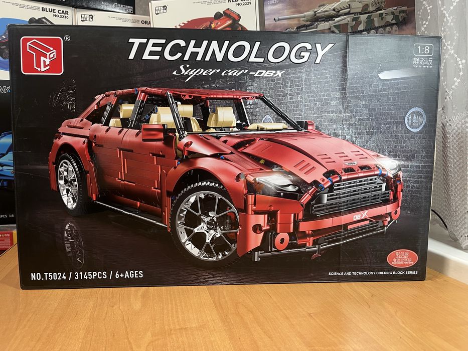 Конструктор Technik | гоночна машинка на радіокерувані | Aston Martin