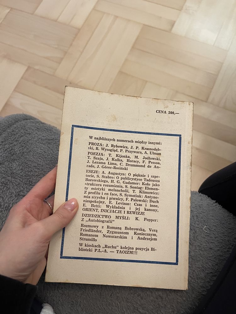 Pismo literacko-artystyczne  nr 5 1989