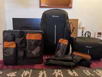 TARION ZONE Mochila para câmara bolsa para câmara de grande capacidade