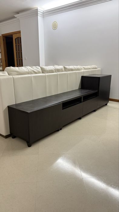 Conjunto de moveis de sala BESTA wengue