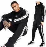 Dres Nike czarny Bluza + spodnie DM6838  Nowość Bawełna