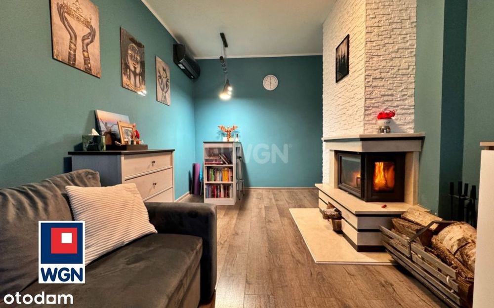 Przytulne mieszkanie z klimatycznym kominkiem!
