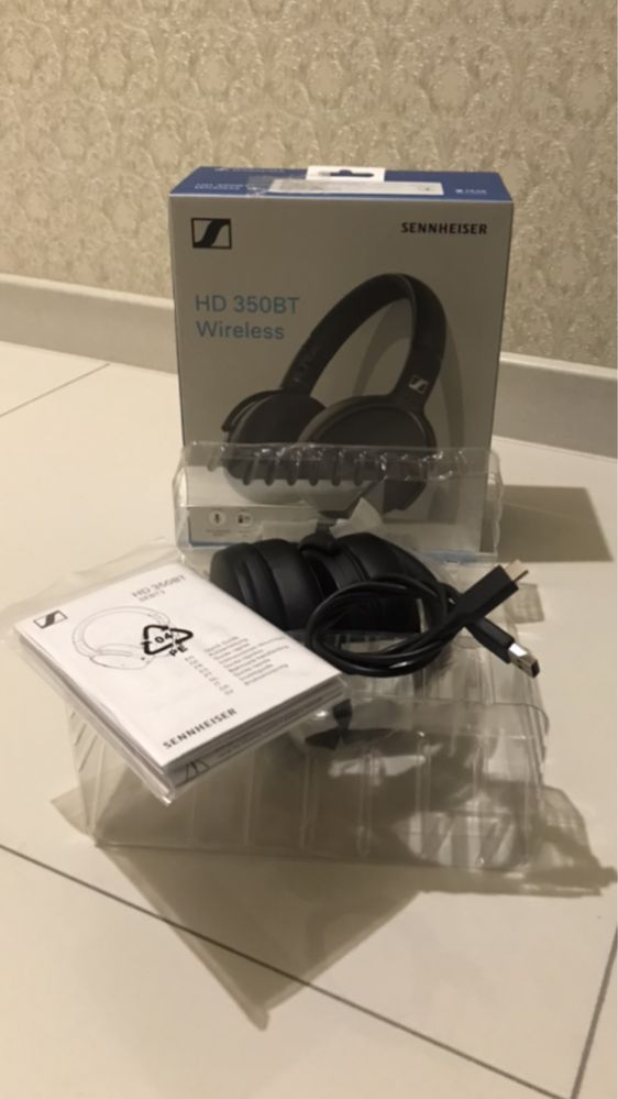 Навушники Sennheiser HD 350BT блютуз мікрофон