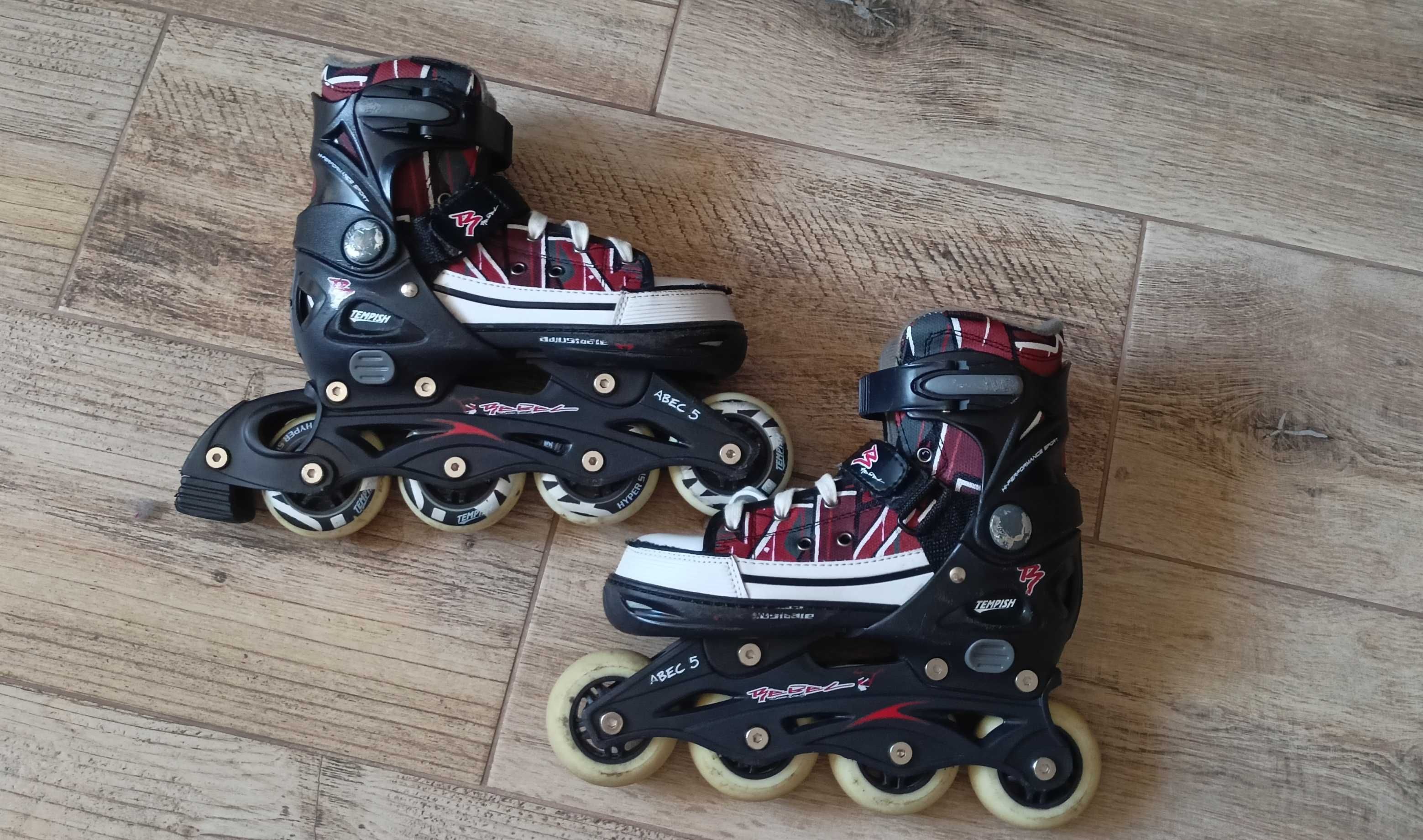 Wyjątkowe rolki regulowane Tempish Rebel PP 33-36 [zobacz memy]