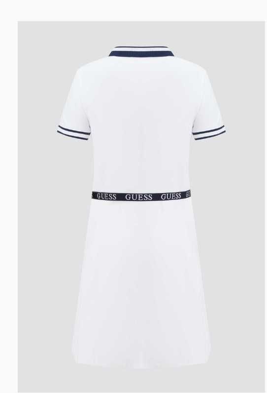 Дитяча біла сукня GUESS kids, 10 рокiв