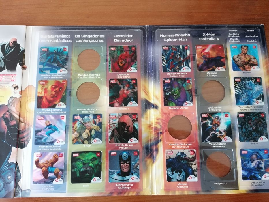 Coleção Marvel Galp