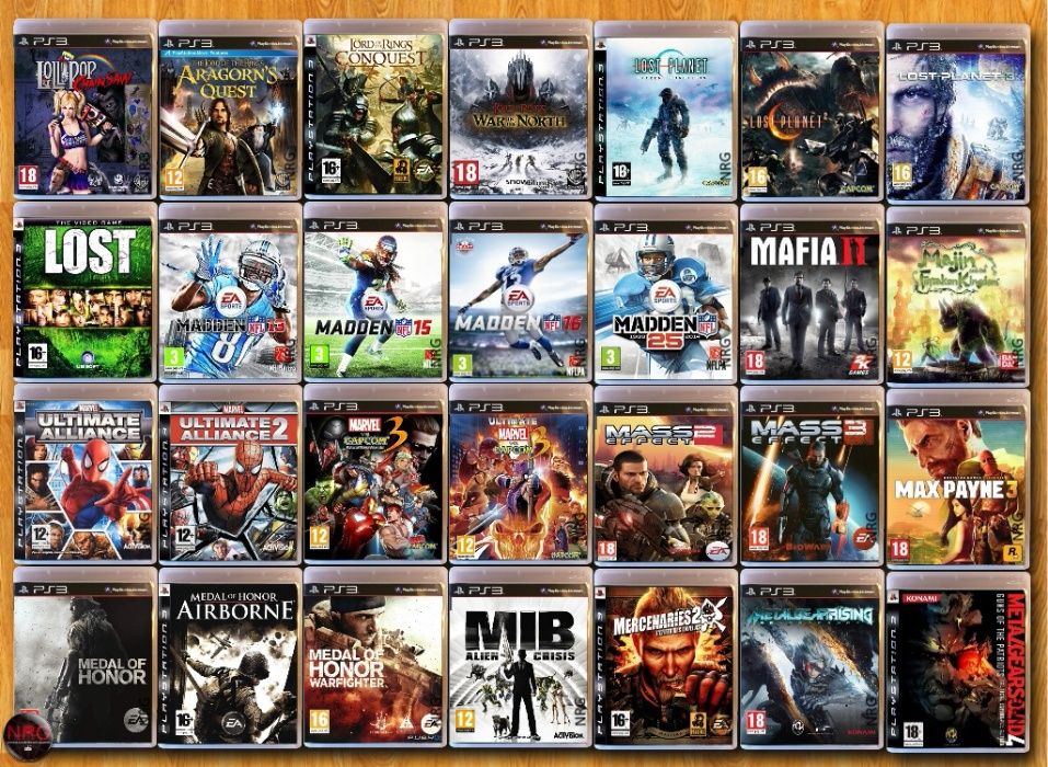 [PS3] 600 JOGOS Parte 2 de 3 (F a S) - (Vendo à Unidade - Ver Preços)