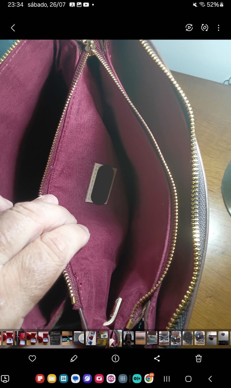Mala Carteita de marca descubra por si